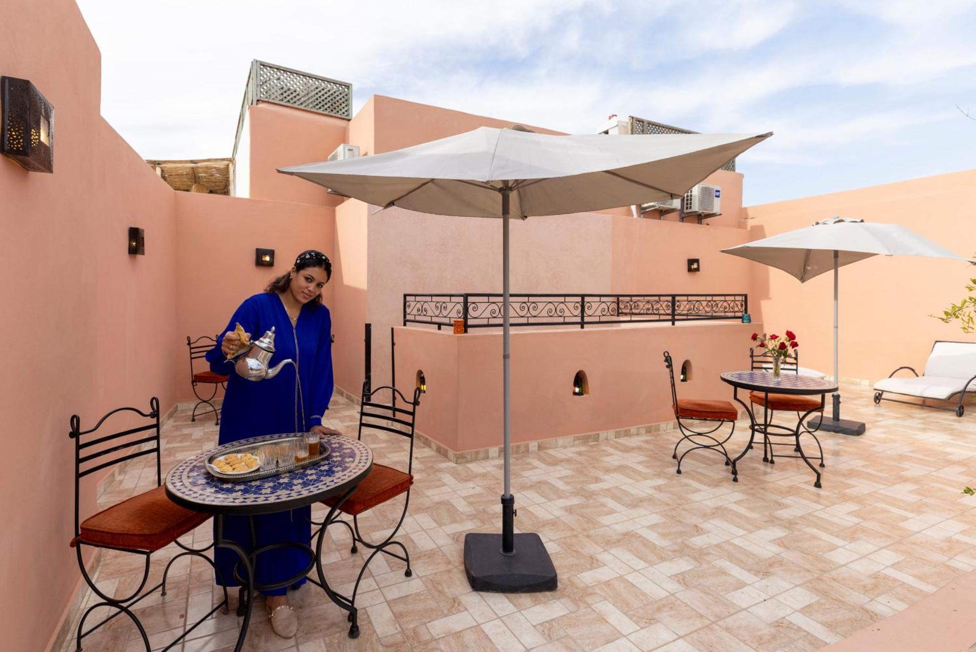 Riad Arbre Bleu Марракеш Экстерьер фото